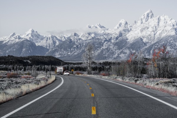 Road in Wyoming
