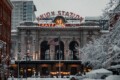snowy Union Station