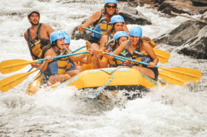 rafting on the Arkansas River