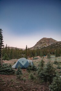 Camping in Rocky Mountain National Park